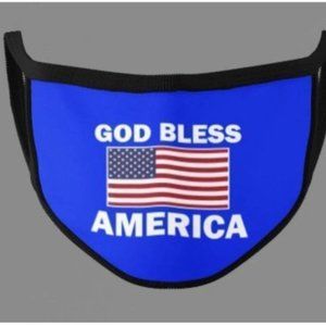 BLESS AMERICA Face Mask NEW in Package NIP
